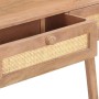 Mesa consola de madera maciza de mango 100x35x76 cm en Mesas auxiliares | Comprar online en Foru.es