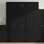 Aparador alto madera de ingeniería negro 80x42,5x185 cm de , Aparadores - Ref: Foro24-3281435, Precio: 213,15 €, Descuento: %