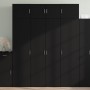 Aparador alto madera de ingeniería negro 80x42,5x185 cm de , Aparadores - Ref: Foro24-3281435, Precio: 217,17 €, Descuento: %
