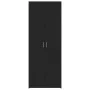 Aparador alto madera de ingeniería negro 80x42,5x185 cm de , Aparadores - Ref: Foro24-3281435, Precio: 213,15 €, Descuento: %