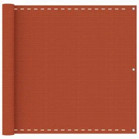 Toldo para balcón HDPE naranja 90x400 cm de vidaXL, Sombrillas - Ref: Foro24-311021, Precio: 17,69 €, Descuento: %
