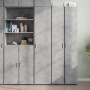 Aparador de madera de ingeniería gris hormigón 40x42,5x185 cm de , Aparadores - Ref: Foro24-3281402, Precio: 140,90 €, Descue...