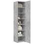 Aparador de madera de ingeniería gris hormigón 40x42,5x185 cm de , Aparadores - Ref: Foro24-3281402, Precio: 140,90 €, Descue...