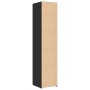 Aparador de madera de ingeniería negro 40x42,5x185 cm de , Aparadores - Ref: Foro24-3281400, Precio: 147,90 €, Descuento: %
