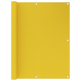 Toldo para balcón HDPE amarillo 120x500 cm de vidaXL, Sombrillas - Ref: Foro24-311002, Precio: 13,25 €, Descuento: %