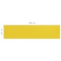 Toldo para balcón HDPE amarillo 120x500 cm de vidaXL, Sombrillas - Ref: Foro24-311002, Precio: 13,25 €, Descuento: %