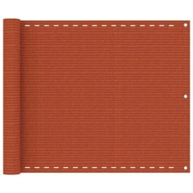 Toldo para balcón HDPE naranja 75x500 cm de vidaXL, Sombrillas - Ref: Foro24-311018, Precio: 14,33 €, Descuento: %