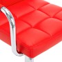 Taburetes de cocina 2 unidades cuero sintético rojo en Taburetes de cocina | Comprar online en Foru.es
