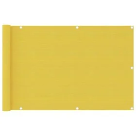 Toldo para balcón HDPE amarillo 90x400 cm de vidaXL, Sombrillas - Ref: Foro24-310997, Precio: 14,74 €, Descuento: %
