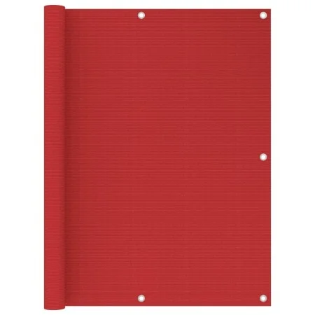 Toldo para balcón HDPE rojo 120x400 cm de vidaXL, Sombrillas - Ref: Foro24-311013, Precio: 16,21 €, Descuento: %