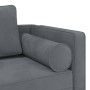Sofá diván con cojines terciopelo gris oscuro de , Divanes - Ref: Foro24-4007572, Precio: 143,08 €, Descuento: %