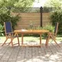 Sillas de jardín plegables 2 uds madera maciza acacia textileno de , Sillas de jardín - Ref: Foro24-4008422, Precio: 151,67 €...