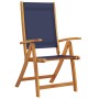 Sillas de jardín plegables 2 uds madera maciza acacia textileno de , Sillas de jardín - Ref: Foro24-4008422, Precio: 154,83 €...