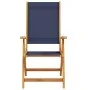 Sillas de jardín plegables 2 uds madera maciza acacia textileno de , Sillas de jardín - Ref: Foro24-4008422, Precio: 151,67 €...