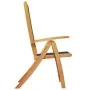 Sillas de jardín plegables 2 uds madera maciza acacia textileno de , Sillas de jardín - Ref: Foro24-4008422, Precio: 151,67 €...