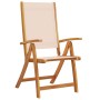 Sillas de jardín plegables 2 uds madera maciza acacia textileno de , Sillas de jardín - Ref: Foro24-4008420, Precio: 155,73 €...