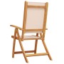 Sillas de jardín plegables 2 uds madera maciza acacia textileno de , Sillas de jardín - Ref: Foro24-4008420, Precio: 155,73 €...