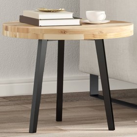 Tablero de mesa redondo madera maciza de acacia Ø50x4 cm de , Tableros para mesas - Ref: Foro24-4008689, Precio: 50,08 €, Des...