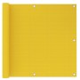 Toldo para balcón HDPE amarillo 90x500 cm de vidaXL, Sombrillas - Ref: Foro24-310998, Precio: 12,72 €, Descuento: %