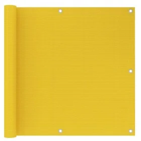 Toldo para balcón HDPE amarillo 90x300 cm de vidaXL, Sombrillas - Ref: Foro24-310996, Precio: 9,29 €, Descuento: %