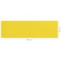 Toldo para balcón HDPE amarillo 90x300 cm de vidaXL, Sombrillas - Ref: Foro24-310996, Precio: 12,09 €, Descuento: %