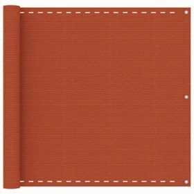 Toldo para balcón HDPE naranja 90x600 cm de vidaXL, Sombrillas - Ref: Foro24-311023, Precio: 20,51 €, Descuento: %