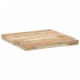 Tablero de mesa cuadrado madera maciza acacia 50x50x4 cm de , Tableros para mesas - Ref: Foro24-4008713, Precio: 56,83 €, Des...
