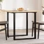 Solid acacia wood square table top 90x90x2 cm by , Table tops - Ref: Foro24-4008711, Price: 93,27 €, Discount: %
