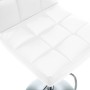 Taburetes de cocina 2 unidades cuero sintético blanco en Taburetes de cocina | Comprar online en Foru.es