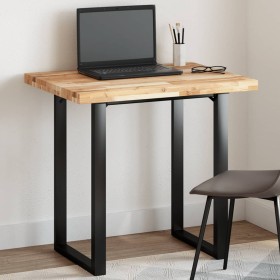 Tablero de mesa rectangular madera maciza acacia 100x60x4 cm de , Tableros para mesas - Ref: Foro24-4008791, Precio: 122,97 €...