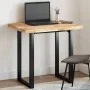 Rectangular solid acacia wood table top 100x60x4 cm by , Table tops - Ref: Foro24-4008791, Price: 120,42 €, Discount: %