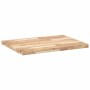 Tablero de mesa rectangular madera maciza acacia 100x60x4 cm de , Tableros para mesas - Ref: Foro24-4008791, Precio: 122,97 €...