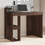 Escritorio madera de ingeniería marrón roble 103,5x56,5x94 cm de , Escritorios - Ref: Foro24-847981, Precio: 86,38 €, Descuen...