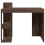 Escritorio madera de ingeniería marrón roble 103,5x56,5x94 cm de , Escritorios - Ref: Foro24-847981, Precio: 86,38 €, Descuen...