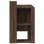Escritorio madera de ingeniería marrón roble 103,5x56,5x94 cm de , Escritorios - Ref: Foro24-847981, Precio: 86,38 €, Descuen...