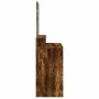 Tocador con espejo color roble ahumado 80x41x144,5 cm de , Tocadores para dormitorios - Ref: Foro24-848175, Precio: 91,79 €, ...
