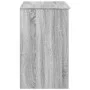 Tocador con espejo gris Sonoma 73x46,5x120 cm de , Tocadores para dormitorios - Ref: Foro24-848225, Precio: 83,94 €, Descuent...