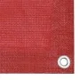 Toldo para balcón HDPE rojo 75x600 cm de vidaXL, Sombrillas - Ref: Foro24-311007, Precio: 16,40 €, Descuento: %