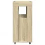 Carrito de bar madera de ingeniería roble Sonoma 60x39,5x89 cm de , Aparadores - Ref: Foro24-848271, Precio: 106,95 €, Descue...