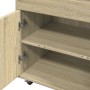 Carrito de bar madera de ingeniería roble Sonoma 60x39,5x89 cm de , Aparadores - Ref: Foro24-848271, Precio: 110,90 €, Descue...
