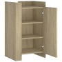 Aparador madera de ingeniería roble Sonoma 45x35x75 cm de , Aparadores - Ref: Foro24-848397, Precio: 62,73 €, Descuento: %