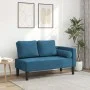Sofá diván con cojines terciopelo azul de , Divanes - Ref: Foro24-4007570, Precio: 147,97 €, Descuento: %