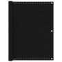 Toldo para balcón HDPE negro 120x300 cm de vidaXL, Sombrillas - Ref: Foro24-311036, Precio: 17,25 €, Descuento: %
