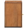 Armario de baño de pared madera maciza de mango 38x33x48 cm de , Muebles de baño - Ref: Foro24-358304, Precio: 73,51 €, Descu...
