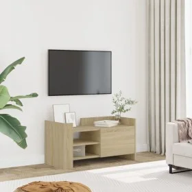 Mueble de TV madera ingeniería roble 80x35x40 cm de , Muebles TV - Ref: Foro24-848369, Precio: 53,65 €, Descuento: %