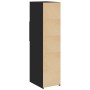 Aparador alto madera de ingeniería negro 30x42,5x124 cm de , Aparadores - Ref: Foro24-846153, Precio: 71,70 €, Descuento: %