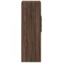 Aparador alto madera de ingeniería marrón roble 30x42,5x124 cm de , Aparadores - Ref: Foro24-846158, Precio: 65,24 €, Descuen...