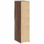 Aparador alto madera de ingeniería marrón roble 30x42,5x124 cm de , Aparadores - Ref: Foro24-846158, Precio: 65,24 €, Descuen...