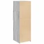 Aparador alto madera de ingeniería gris Sonoma 40x42,5x124 cm de , Aparadores - Ref: Foro24-846164, Precio: 67,37 €, Descuent...