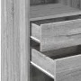 Aparador alto madera de ingeniería gris Sonoma 40x42,5x124 cm de , Aparadores - Ref: Foro24-846164, Precio: 67,37 €, Descuent...